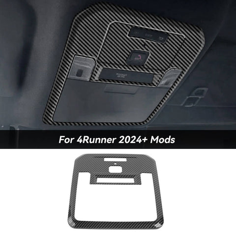 For 2024+ 4Runner Front Top Reading Light Bezel Trim Cover Accessories