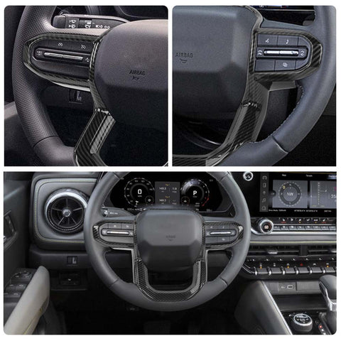 For 2023+ Chevy Colorado/GMC-CANYON/2024+ GMC-YUKON/2025+ GMC-TERRAIN Steering Wheel Trim Panel Cover