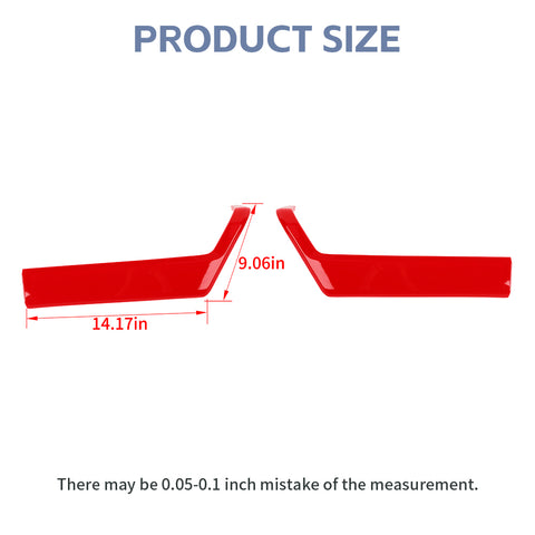 For 2021+ Ford F150 Inner Front Door Handle Panel Cover Trim Decor