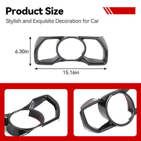 For 2010-2013 4Runner Center Consol Dash Instrument Trim Decor Cover