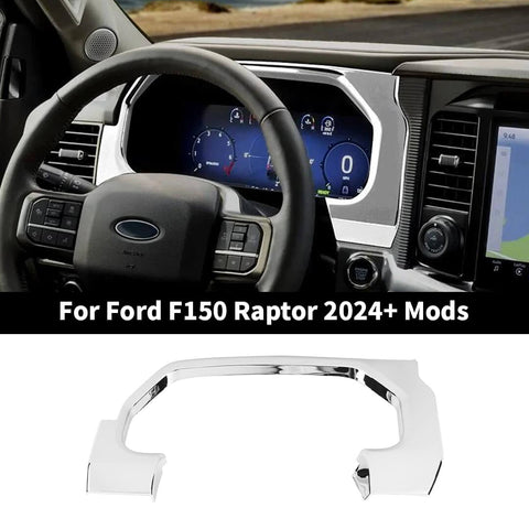 For 2024+ Ford F150 Raptor Dashboard Instrument Display Panel Trim Cover Decor