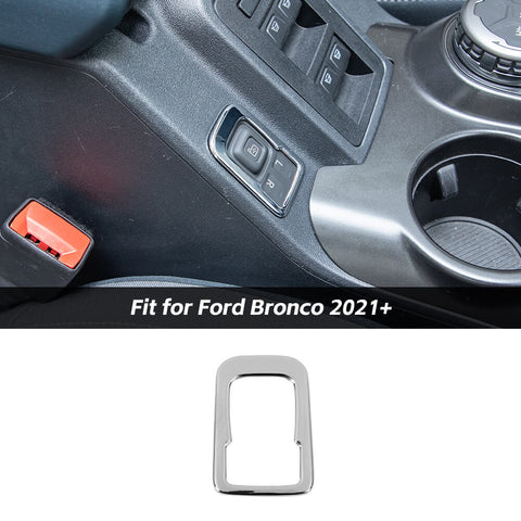 Rearview Mirror Button Adjust Decor Cover Trim For Ford Bronco 2021+ Accessories | CheroCar