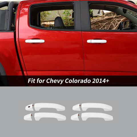 Door Handle Shell Trims Cover Bezel For Chevy Colorado 2014+ Accessories | CheroCar