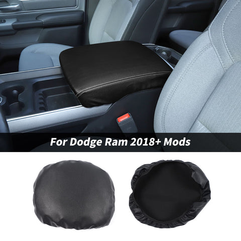 For 2018+ Dodge RAM Console Armrest Box Soft Pad Protector Cover