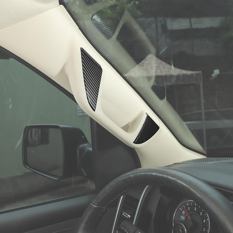 For 2018+ Dodge RAM A-pillar Grab Handle Cover Trim Sticker