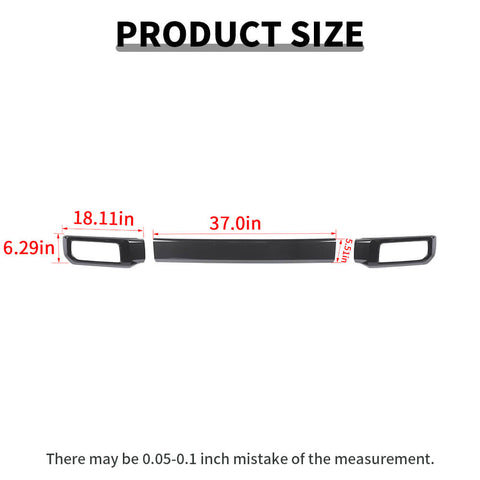 For 2014-2023 4Runner Limited Front Bumper Grille Lid Molding Cover Trim