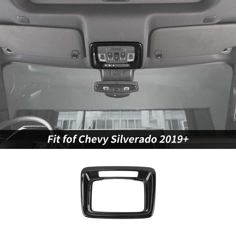 Reading Light Panel Cover Decorative Bezels For Chevy Silverado/GMC Sierra 2019+ Accessories | CheroCar