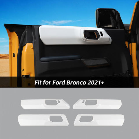 Interior Door handle Panel Shell Cover Trim For Ford Bronco 2021+ 4-Door Accessories | CheroCar