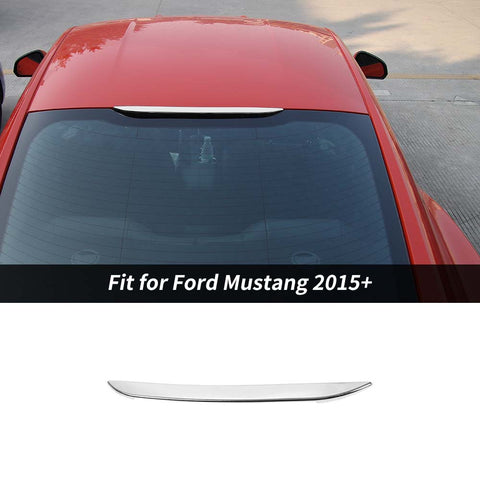 Rear High Brake Light Trim Frame Decor Cover For Ford Mustang 2015+ Accessories | CheroCar