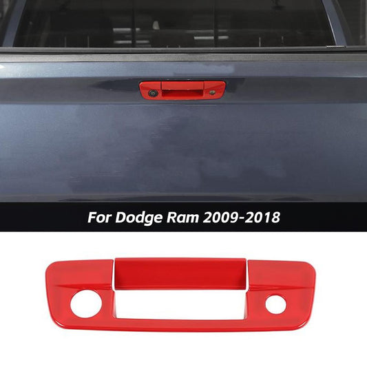 Tailgate Rear Door Handle Decor Cover Trim For Dodge Ram 2009-2018 Accessories | CheroCar