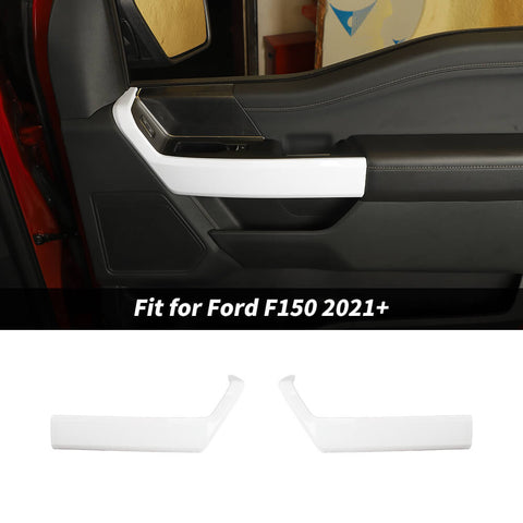 For 2021+ Ford F150 Inner Front Door Handle Panel Cover Trim Decor