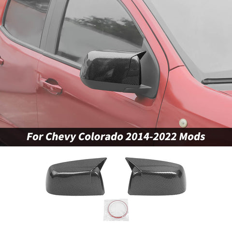 For 214-2022 Chevy Colorado/GMC-CANYON Side Rearview Mirror Cover Cap Trim