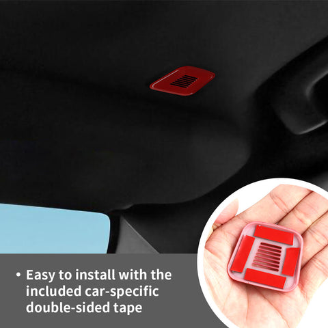 For 2017+ Dodge Durango Interior Roof Microphone Cover Trim