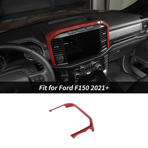 Central Control Navigation Cover Trim Frame For Ford F150 2021+ Accessories | CheroCar