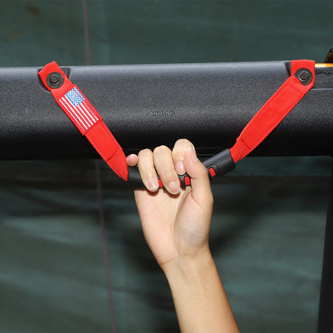 For 2021+ Ford Bronco Car Top Roll Bar Grab Handles Grip Accessories (2 pcs)