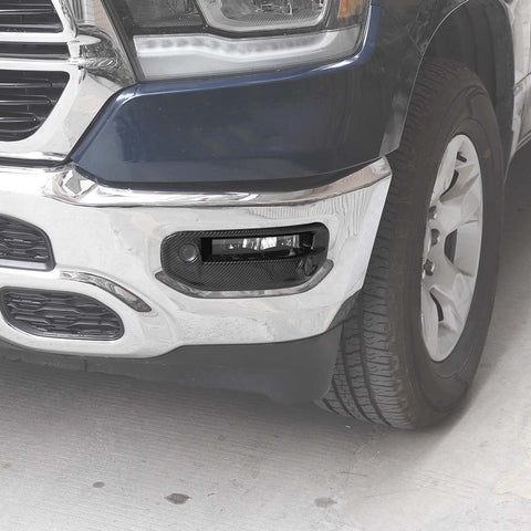 For 2018+ Dodge RAM 1500 Car Front Fog Light Lamp Cover Trim Decor For Dodge RAM 1500 2018+