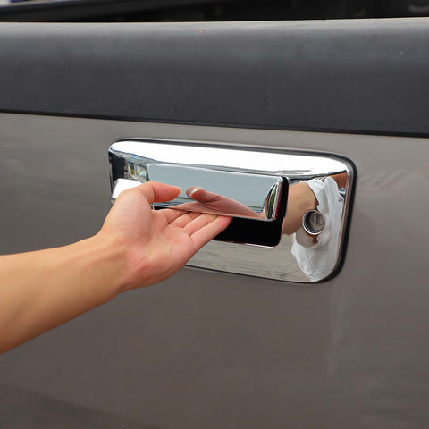 for 2007–2013 Chevy Silverado/GMC Sierra Tailgate Handle Trim (Fits with Camera & Lock)