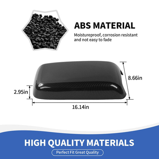 For 2011+ Dodge Charger/Chrysler 300C Armrest Box Panel Decor Trim Cover