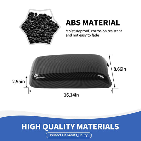 For 2011+ Dodge Charger/Chrysler 300C Armrest Box Panel Decor Trim Cover