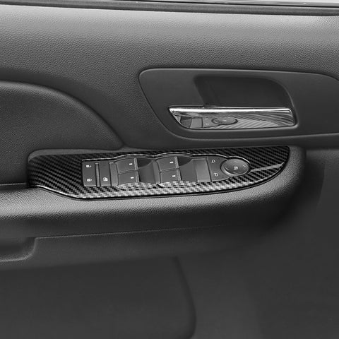 For 2010-2013 Chevy Suburban/Tahoe/Avalanche/GMC-YUKON/SIERRA Interior Car Window Lift Switch Panel Trim Cover