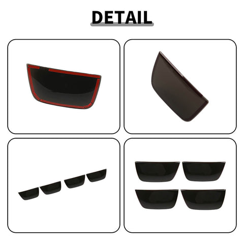 For 2010-2013 Chevy Camaro Rear Taillight Tail Light Lamp Cover Trim