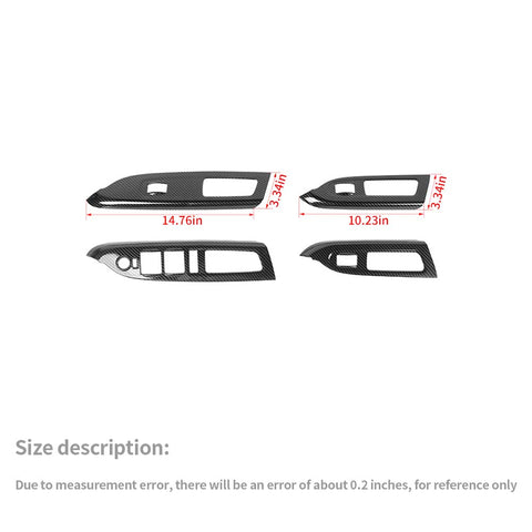 Window Lift Panel Switch Cover Trim For Chevy Colorado 2014+ Accessories | CheroCar