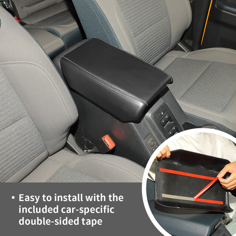 For 2021+ Ford Bronco Center Console Armrest Box Panel Trim Cover Protection Guard