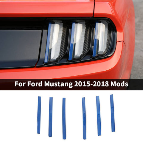 For Ford Mustang 2015-2018 Mustang Taillight Trim Chrome