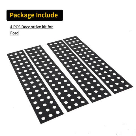 For 2009-2014 Ford F150 Raptor Car Window Center Pillar Post Panel Cover Trim