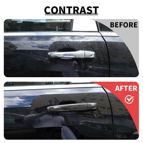 For 2011-2020 Dodge Durango Exterior Car Door Handle Shell Decor Cover Trim