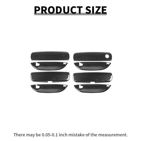 For 2011+ Dodge Charger Car Door Handles Outer Door Bowl Decor Cover Trim