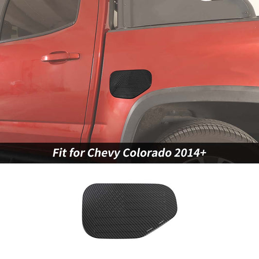 Fuel Tank Gas Cap Decor Cover Trim For Chevy Colorado 2014+ US Flag Accessories | CheroCar