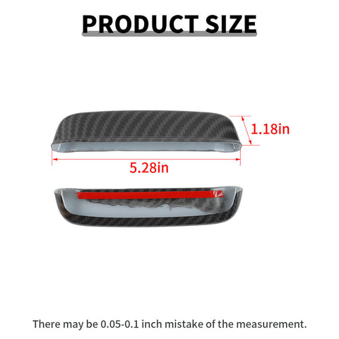 For 2018+ Dodge RAM Armrest Box Switch Button Trim Cover