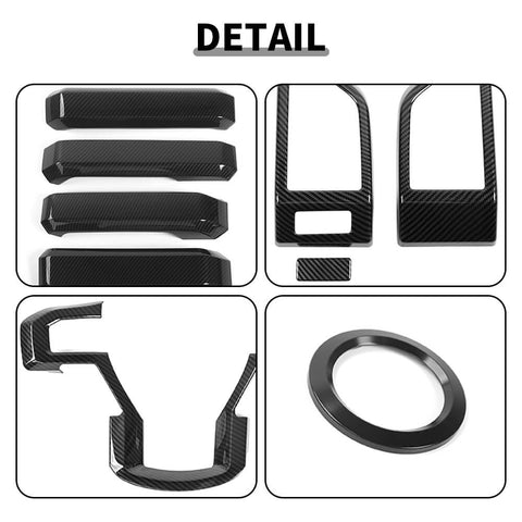 For 2015-2020 Ford F150 Interior 35 x Full Set Decoration Trim