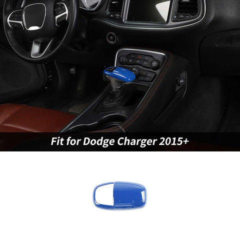 Interior Gear Shift Knob Decor Cover Trim For Dodge Charger/Challenger 2015+/Durango 2018+ Accessories | CheroCar