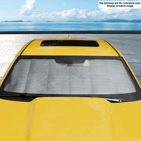 For 2010-2015 Chevy Camaro Windshield Sun Shade Front Window Shade Sun Visor UV Block