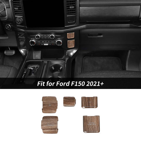 5 x Interior Control Power Socket Cover Trim For Ford F150 2021+ Accessories | CheroCar