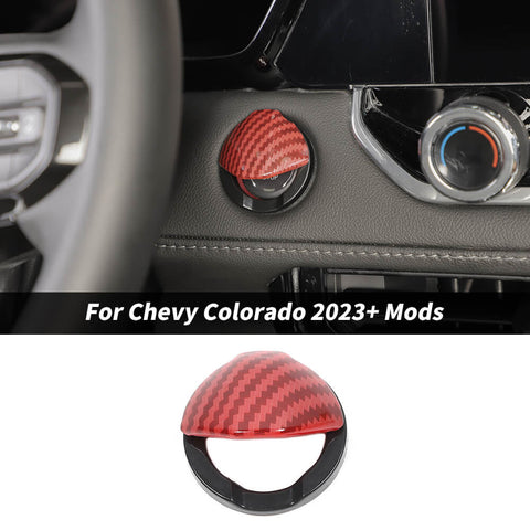 For 2023+ Chevy Colorado One Key Start Engine Stop Switch Button Cover Trim