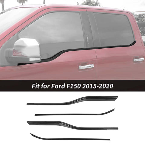 Door Window Bottom Sill Trim Cover Molded For Ford F150 2015-2020 Accessories | CheroCar