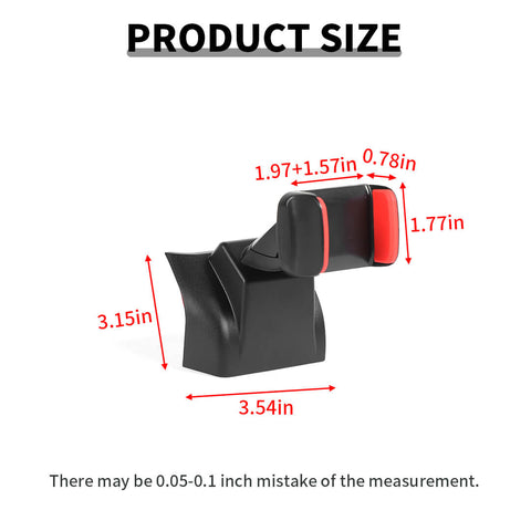 For 2013-2014 Ford F150 Raptor Center Console Dashboard Mobile Cell Phone Holder Bracket Stand