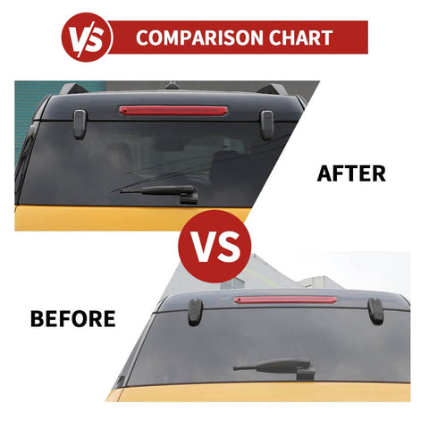 Rear Tailgate Window Glass Hinge Cover Trim For Ford Bronco Sport 2021+ Accessories | CheroCar