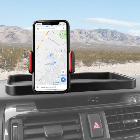 For 2010-2023 Toyota 4Runner Center Console phone Holder Mount Bracket With Storage Box Tray