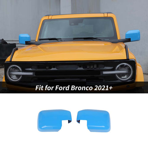 Side Rearview Mirror Caps Cover For Ford Bronco 2021+ Accessories｜CheroCar