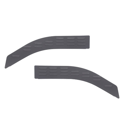 For 2009-2014 F150 black Rear Window Louver Vent Trim