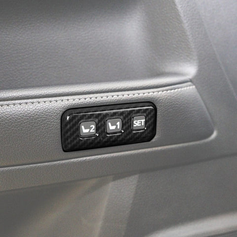 For 2010-2023 Toyota 4Runner Limited Memory Seat Adjustment Decor Cover Trim Bezels