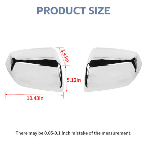 For 2020+ Chevy Suburban/Silverado EV/GMC Sierra EV Rearview Side Mirror Cover Caps