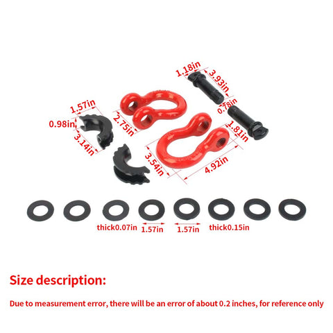 Car Railer Hook U-shaped Anti Detachment Shackle For Universal Car Accessories | CheroCar