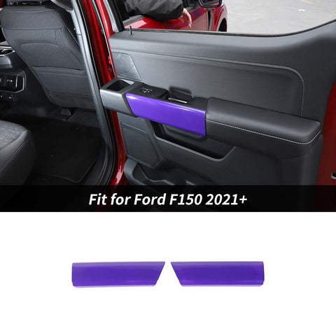 Rear Inner Door Handle Panel Decor Cover For Ford F150 2021+ Accessories | CheroCar