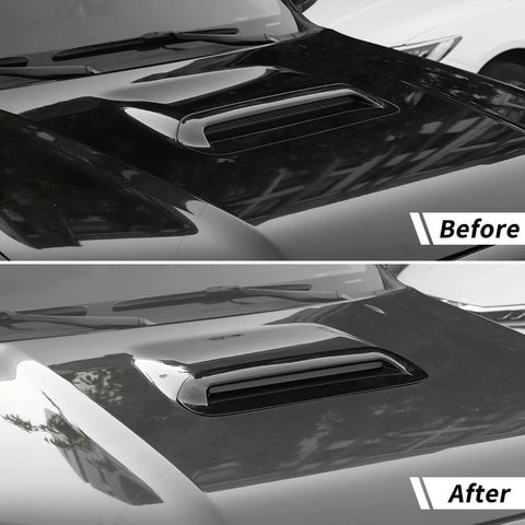 For 2010-2023 Toyota 4Runner TRD Engine Hood Air Vent Accessories Decor Trim Cove