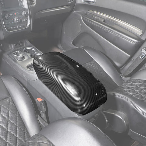 For 2011+ Dodge Durango Central Armrest Box Panel Cover Trim
